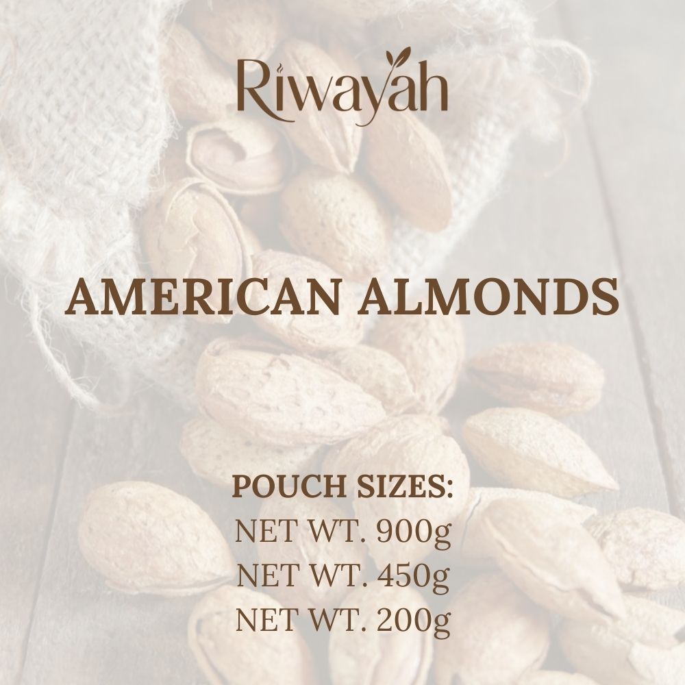 American Almonds With Soft Shell (Kagzi Badam - کاغذی بادام)