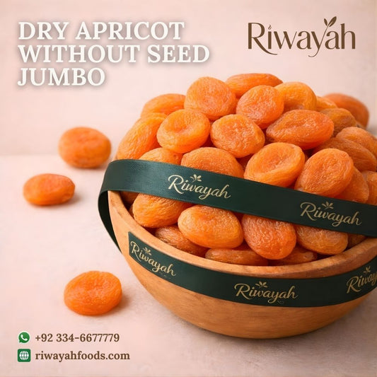 Seedless Dry Apricots (Khubani - خوبانی)