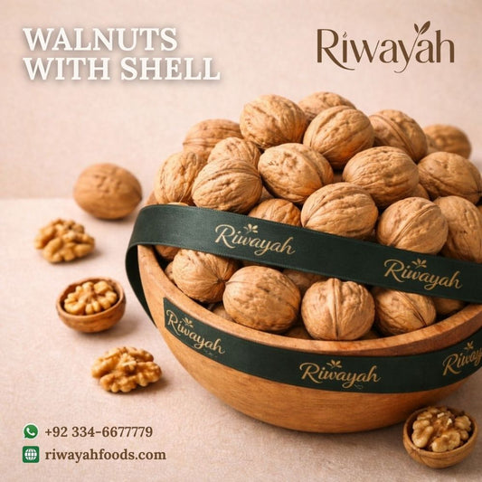 Walnuts With Shell (Akhrot اخروٹ)